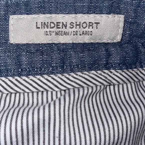 •GOODFELLOW & CO.•100% COTTON 10.5" INSEAM DENIM COLORED "LINDEN SHORT" SIZE 40 - Picture 7 of 9